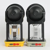 Çok Fonksiyonlu Şarjlı Kamp Lambası Feneri - Güneş Enerjili, Powerbank Özellikli, 4 Modlu, Suya Dayanıklı - 4