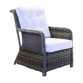 Esyala Rattan Bağlıca Takım, 2 puflu, (3-1-1), 80x150 Masa - 6