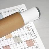 2026 Yıllık Planlayıcı Duvar Takvimi, Boho Renk Planlayıcı Takvim, 2026 Okul Takvimi - 8