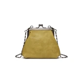 Mini Boy Yıkama Deri Burslu Kadın Kese 21-K Barcelona 1907-7 - 2