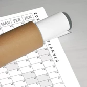 2026 Yıllık Planlayıcı Duvar Takvimi, Yatay Gri Renk Planlayıcı, 2026 Planlayıcı Takvim thumbnail 7