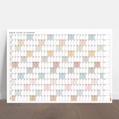 2026 Yıllık Planlayıcı Duvar Takvimi, Planlayıcı Takvim, Yatay Poster Planlayıcı Takvim thumbnail 5