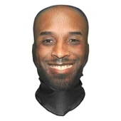 Kobe Bryant 3 Boyutlu Nefes Alabilen Ünlü Maskesi - 1