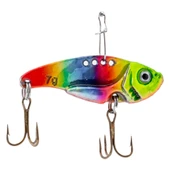 Vibrasyon Yem - LRF/Spin Jig - Fishack VibraX - 7g 40mm - Rainbow Fury - UV Boyalı thumbnail 2