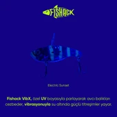 Vibrasyon Yem - LRF/Spin Jig - Fishack VibraX - 15g 55mm - Electric Sunset - UV Boyalı thumbnail 5