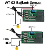Yate10 Smart Wifi DC12/24V 30A Termostat/ Timer - 5