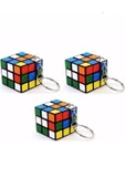 Toys Zeka Küpü Mini Anahtarlık , Zeka Küpü (sabır Küpü) 3x3 Cm - 3 Adet - 1