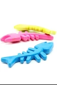 Balık Kemiği İskelet Şekilli Renkli Plastik Kedi Oyuncağı thumbnail 5
