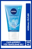 NIVEA Canlandırıcı Yüz Temizleme Jeli 150ml,Lotus Çiçeği,Cildi Temizlerken Kurutmaz,Derinlemesine Temizlik - 1