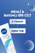NIVEA Soft Nemlendirici Bakım Kremi 75ml, Jojoba Yağı, E Vitamini, El Yüz Vücut, Yumuşak Cilt,Canlandırıcı - 4