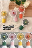 BGGTech Meyve Figürlü Mini Fan Şarjlı El Vantilatörü Taşınabilir Soğutucu - 2