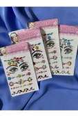ShineBBCosmetic Renkli Ve Gümüş Yüz Ve Vücut Taşı 4 Paket - 1