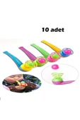 Fresh 10 Adet Pipo Şeklinde Uçan Top Üflemeli Eğlence Parti Top Üfleme Oyunu - 1