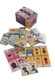 Squid Game Karakter Kartları  Jokeri Bul Maskeyi Kazan -24 Minik Kutu 48 Sticker 144 Karakter Kartı - 3