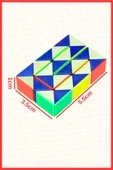 BAMTEBİ Renkli Yılan Kare Puzzle Eğitici Magic Küp Bükülebilen Şekillendirilen Yılan Zeka Küpü Yapboz Puzzle - 1