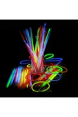 Glow Stick Parti Bilekliği Kolye Neon Işık Doğum Günü Partisi Cadılar Bayramı Halloween Düğün Floresan Sticks - 7