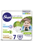 Sleepy Natural Bebek Bezi 7 Numara 20-30 Kg (5*16) 80 Adet - 1