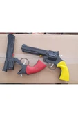 TOYSİ Büyük Boy Kovboy Kapsül Tabanca 2 Adet - 1