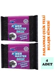 Parex POWER MASTER İNOX PASLANMAZ ÇELİK TELLİ BULAŞIK SÜNGERİ 4 ADET - 2