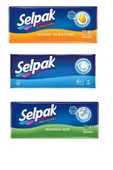 Selpak Mendil 3 'lü Set (LOSYON-KLASİK-MENTOL)1*3 (30 ADET 1'LU MENDİL) - 1