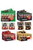 Nescafe Extra Fındıklı Sütlü Köpüklü Şekerli Stick Sade Gold Karma Set 48'li Paket - 1