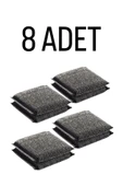 Parex 8 Adet Inox Paslanmaz Telli Bulasik Süngeri - 1