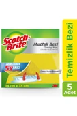 3M Scotch Brite Mutfak Bezi 5'li - 1