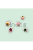 Global Toyjoy Göz Şeklinde Yumuşak Şeker Jelibon 10 Adet Jelly Eyes - 2