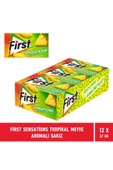 First Sensations Tropikal Meyve Aromalı Sakız 27 gr - 12 Adet - 2