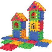 64 Parça Geçmeli Lego Puzzle City Puzle - 4