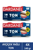 Dardanel Ayçiçek Yağlı Ton Balığı 2x140 gr X 2 Adet - 1