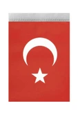 Buket Orta Ipli Türk Bayrağı 50li - 1