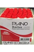 Timon Tüm Marka Kalemlerle Uyumlu Piano Kartuş Beyaz Tahta Kalemi Kartuşu 36'lı Kırmızı thumbnail 2