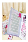 ÖZ KIRTASİYE Sanrio Kuromi Mini Stıcker'lı Sulu Defter 1 Paket (Pakette 2 Adet Vardır) - 2