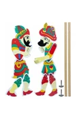 HOBBYRONS Hacivat Ve Karagöz Gölge Oyun Seti 26 Cm 1 Paket - 1