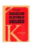 Karatay Yayınları Karatay Atasözleri Ve Değimleri Plastik Kapak - 1