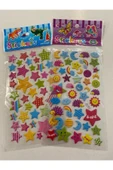 sticker Kabartmalı Fashion Lüks Yıldız Ve Emoji 2'li Set - 1