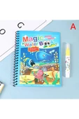 Bookflex Sihirli Boyama Kitabı Ve Kalemi - Doodle Book - Okyanus - 1