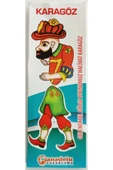 anadolu pazarlama Karagöz Hacivat Kukla Seti Oynar Eklemli 25 Cm Kutulu Set - 6