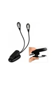 MEKAFİX Booklight Kıskaçlı Kitap Okuma Ders Çalışma Led Mandalli Pilli - 3