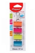 MAPED OFİS VE KIRTASİYE maped 50 gr paket lastiği + maped 32 mm 4'lü clips 2'li set - 2