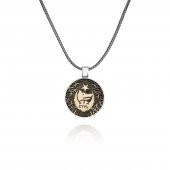 Bozkurt Etna Ayyıldız 60 cm 925 Gümüş Kolye thumbnail 1