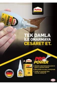 Pattex Pro Power Güçlü Hızlı Süper Japon Yapıştırıcı Metal,deri,ahşap,kauçuk,plastik,yapıştırıcı - 3