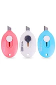 Powermaster Pm-14375 Çelik Bıçaklı Mini Tekli Falçata Maket Bıçağı - 1