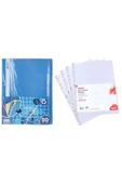 Noki Eco Telli Dosya Mavi 50 Li + Eco Poşet Dosya 100 Lü - 1