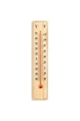 ÇELİKEL Ahşap Derece Termometre Duvar Tipi Dayanıklı Termometre thumbnail 6