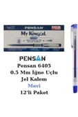 Pensan Tükenmez Kalem My-king Jel 12 Adet 0.5 Mm Mavi 6405 thumbnail 1