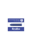 Scrikss Dolma Kalem Kartuşu Mavi 6 Lı - 2