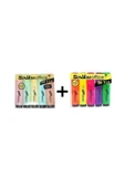 Scrikss Fosforlu Kalem Pastel Ve Canlı Renkler 2li Set F.k - 1