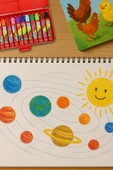 Faber Castell Altıgen Pastel Boya, 12 Renk, Plastik Kutu, Yumuşak ve Canlı Renkler, Rahat Kullanım,Etkili Uygulama - 5